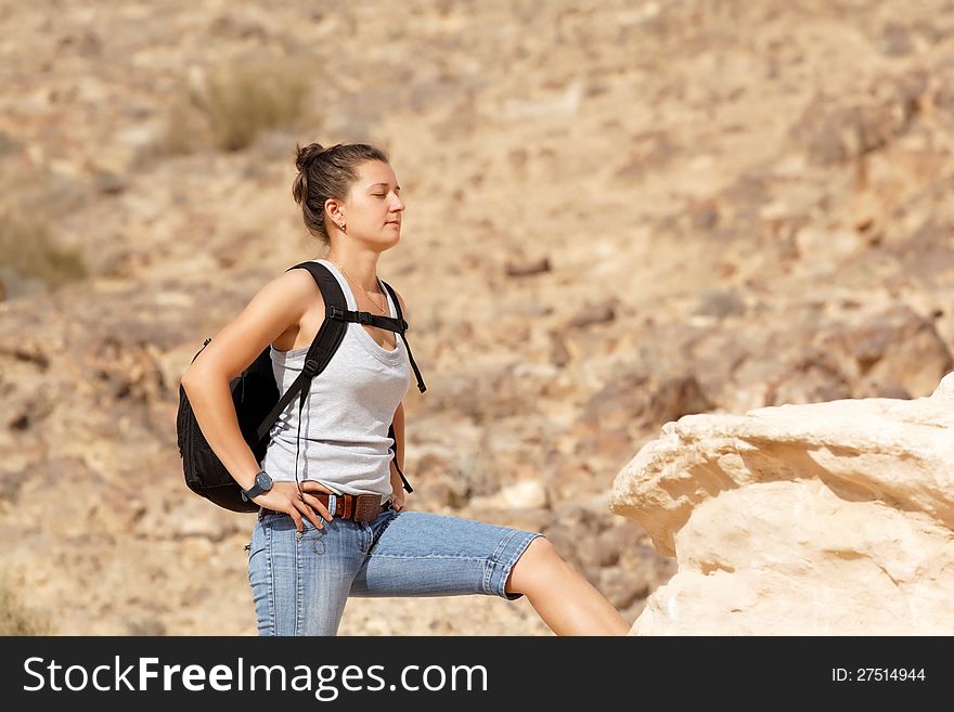 She Concentrated In Sandy Places