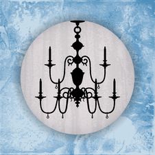 Silhouette Of Luxury Chandelier Royalty Free Stock Photo Silhouette Of Luxury Chandelier Royalty Free Stock Photo