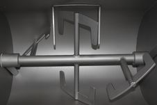 Machinery Blade Royalty Free Stock Photography Machinery Blade Royalty Free Stock Photography