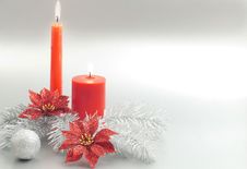 Christmas Composition For Greeting Card. Stock Images Christmas Composition For Greeting Card. Stock Images