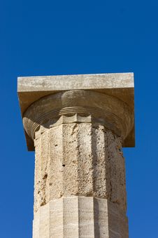 Acropolis Of Lindos Stock Image Acropolis Of Lindos Stock Image