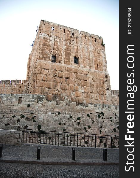 Tower of david in Jerusalem