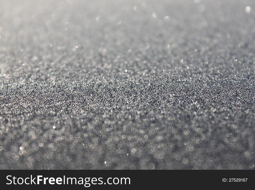 Ice Background - Small Droplets Of Water Ice