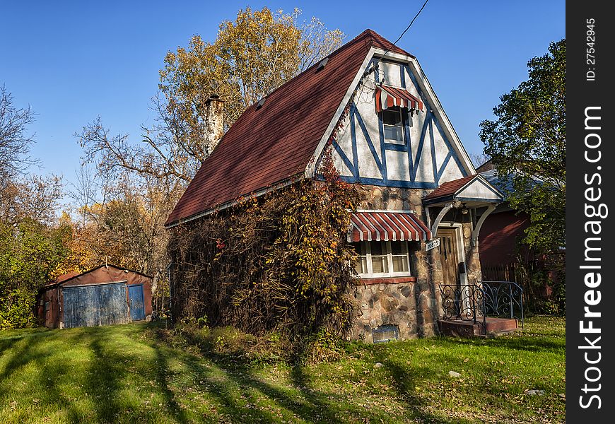 British-style house in Montreal Quebec. British-style house in Montreal Quebec