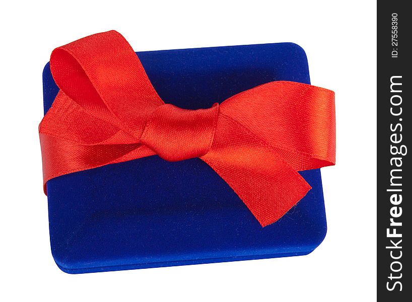 Gift Box With Red Bow