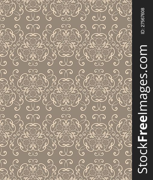 Abstract Vintage Seamless Pattern.