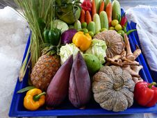 Fruits And Vegetables Royalty Free Stock Photo