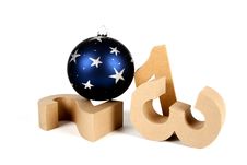 2013 In Paper 3D Numbers Stock Image