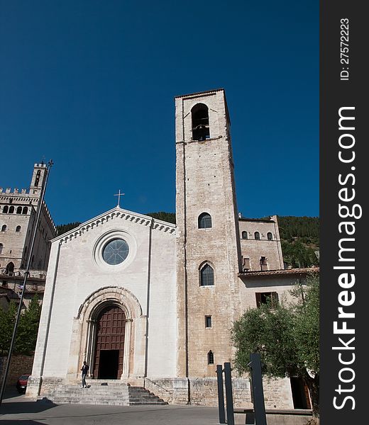 San Giovanni Church in Gubbio-Italy