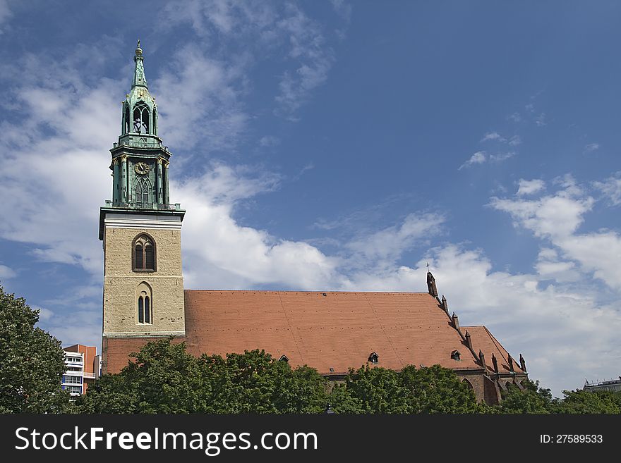 St Mary church in Berlin