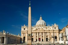 St Peter S Square In Rome Royalty Free Stock Photos