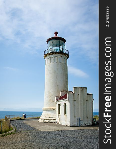 North Head Lighthouse on the Pacific Coast