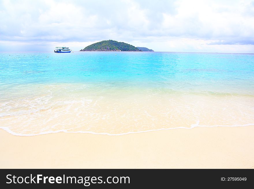 Tripical Beach Similan Island