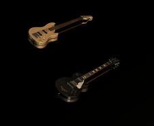 Guitar Royalty Free Stock Photography Guitar Royalty Free Stock Photography