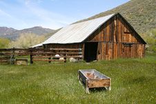 Rustic, Old, Abandoned Barn Stock Photos Rustic, Old, Abandoned Barn Stock Photos
