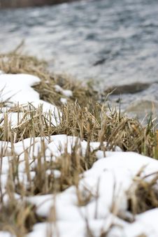 River In Winter Royalty Free Stock Photo River In Winter Royalty Free Stock Photo