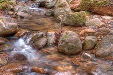 Spring Waterfall Royalty Free Stock Photography Spring Waterfall Royalty Free Stock Photography