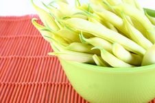 String Yellow Beans Royalty Free Stock Photos String Yellow Beans Royalty Free Stock Photos