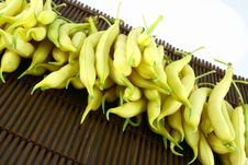 String Yellow Beans Stock Photo String Yellow Beans Stock Photo