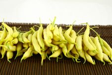 String Yellow Beans Stock Photography String Yellow Beans Stock Photography