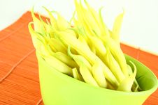 String Yellow Beans Stock Image String Yellow Beans Stock Image