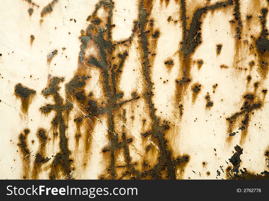 Abstract rusty backdrop