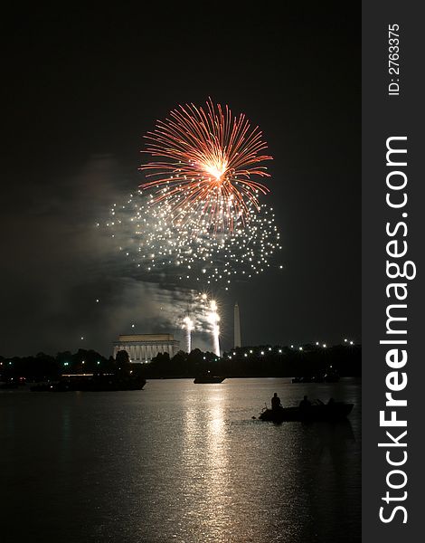 Fireworks, Washington DC, July 4th, 2007