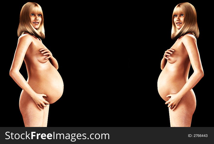 Two Pregnant Women
