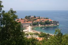 Sveti Stefan Island City Royalty Free Stock Image Sveti Stefan Island City Royalty Free Stock Image