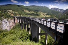 Bridge Over Tara Stock Images