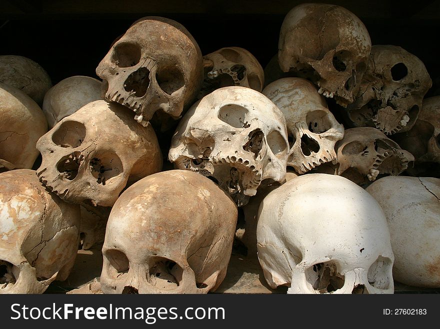 Skulls - Killing Fields, Cambodia