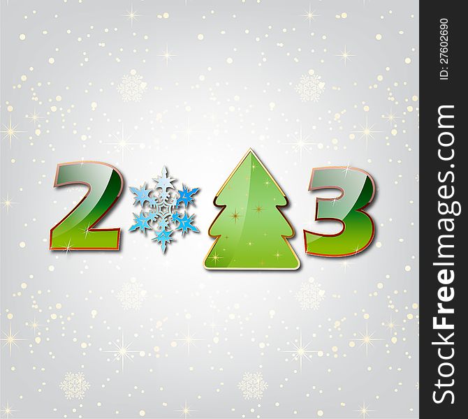 Happy New 2013 Year background or card. Happy New 2013 Year background or card.