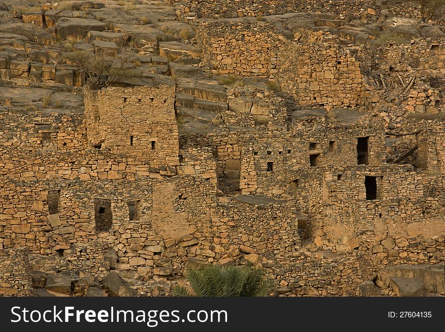 Ancient Village Of Misfat Al Abriyyin