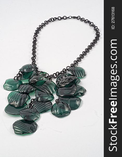Ecojewelry Necklace From Recycled Plastic Bottles