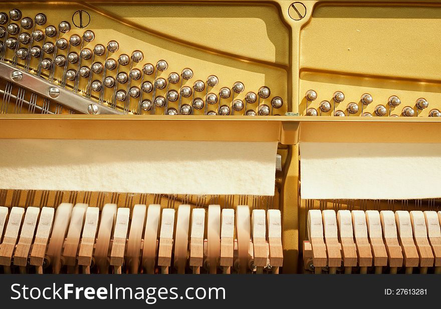 Inside A Piano