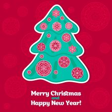 Christmas Card Royalty Free Stock Photography