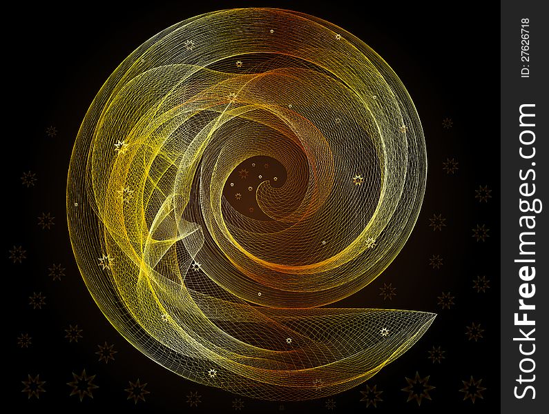 Velvet Spiral design created in Adobe Illustrator.