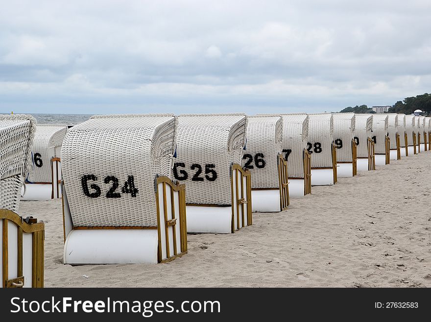 On the beach