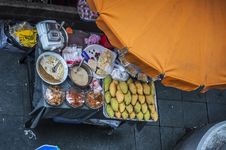 Cart Sell Mango With Sticky Rice In Thailand Style Royalty Free Stock Photography Cart Sell Mango With Sticky Rice In Thailand Style Royalty Free Stock Photography