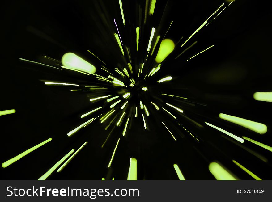 Abstract background - green lines - speed