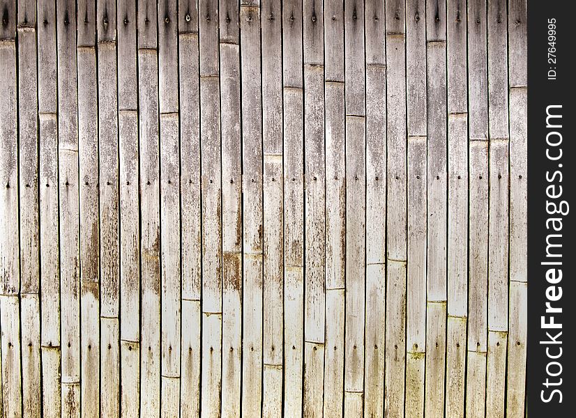 Old bamboo texture