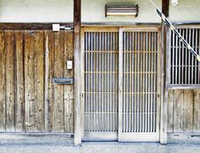 Japanese House In Kyoto, Japan Stock Photos