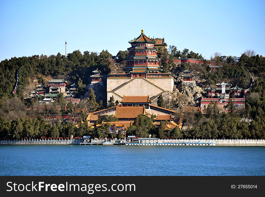 The Summer Palace Of Buddhist Incense Pavilion