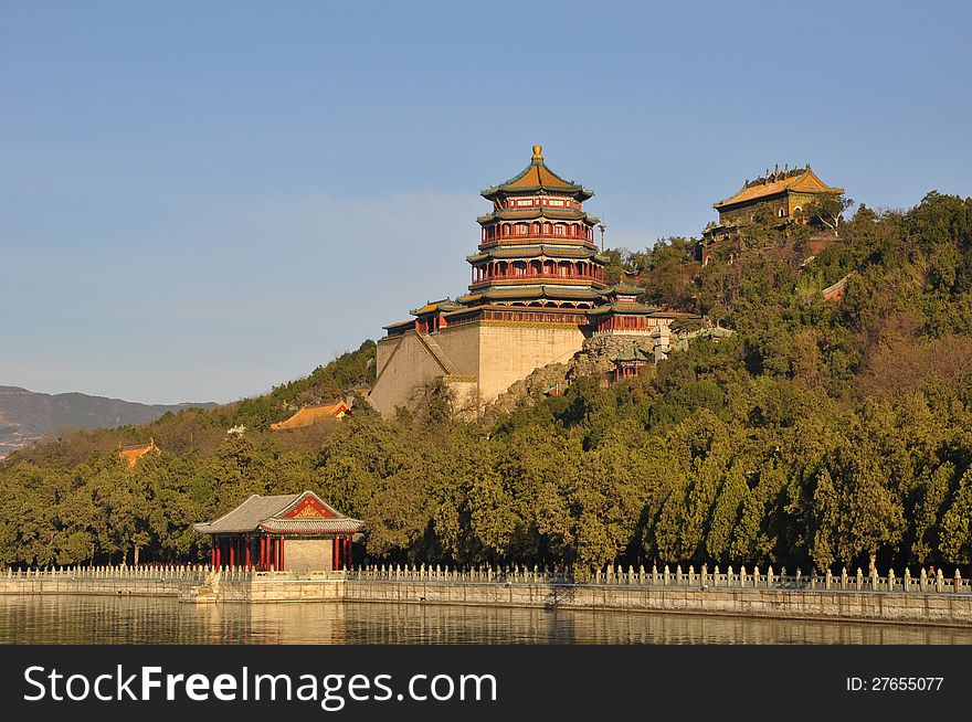 The Summer Palace Of Buddhist Incense Pavilion