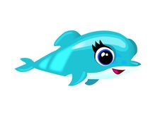 Baby Dolphin Royalty Free Stock Photos Baby Dolphin Royalty Free Stock Photos