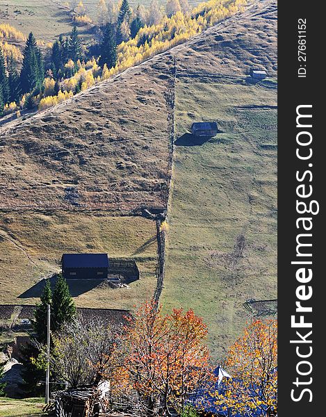 Landscape In Magura, Brasov