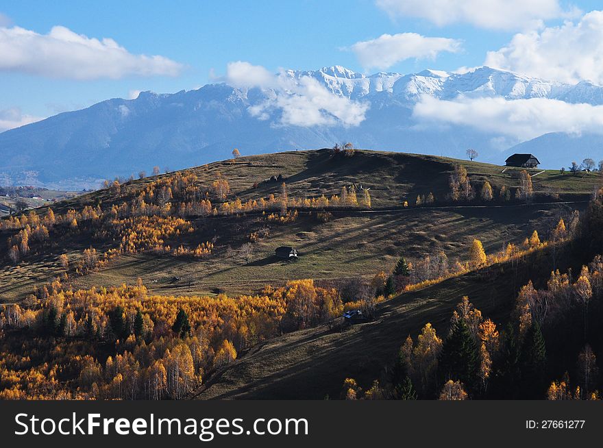 Landscape In Magura, Brasov