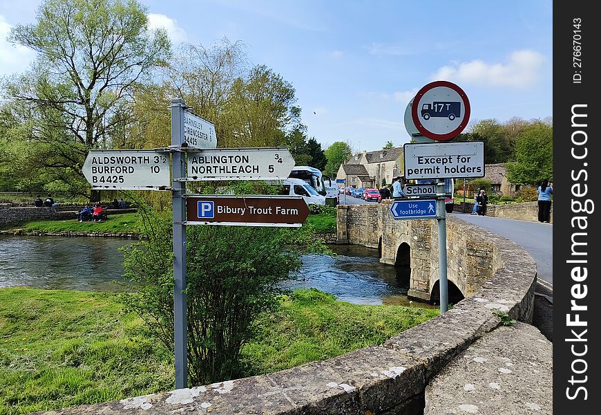 Path For Direction In Bibury