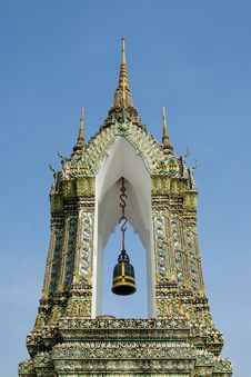 Thai Style Belfry Royalty Free Stock Photography