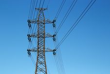 Power Lines Stock Photography
